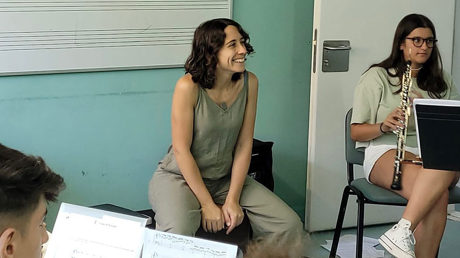 teaching Maria Camahort
